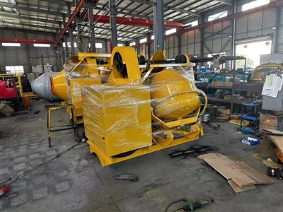 Betongblandaren som beställts av saudiarabiska kunder har skickats