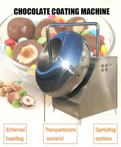 Mini chokladbeläggningsmaskin